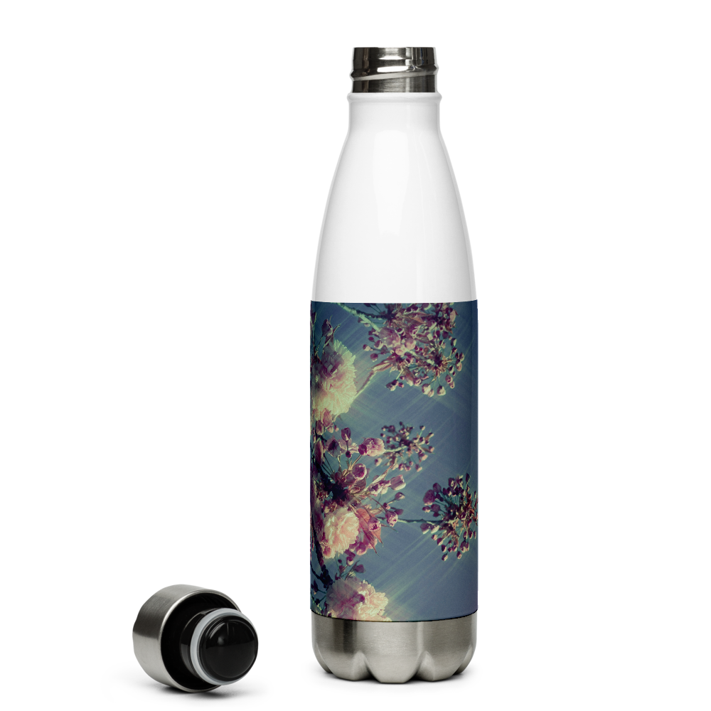 Stainless Steel Water Bottle Luminous Fragrance 47/65 artist-authorised edition of original artwork by Enmempin N. Midelobo
