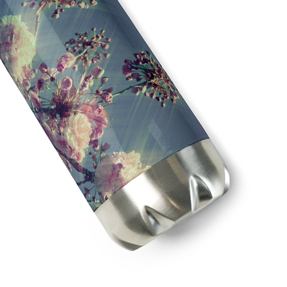 Stainless Steel Water Bottle Luminous Fragrance 47/65 artist-authorised edition of original artwork by Enmempin N. Midelobo