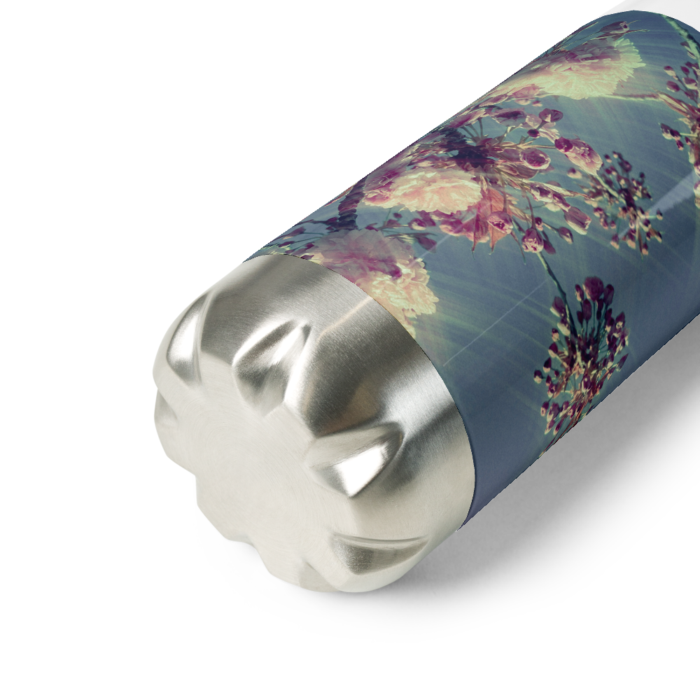 Stainless Steel Water Bottle Luminous Fragrance 47/65 artist-authorised edition of original artwork by Enmempin N. Midelobo