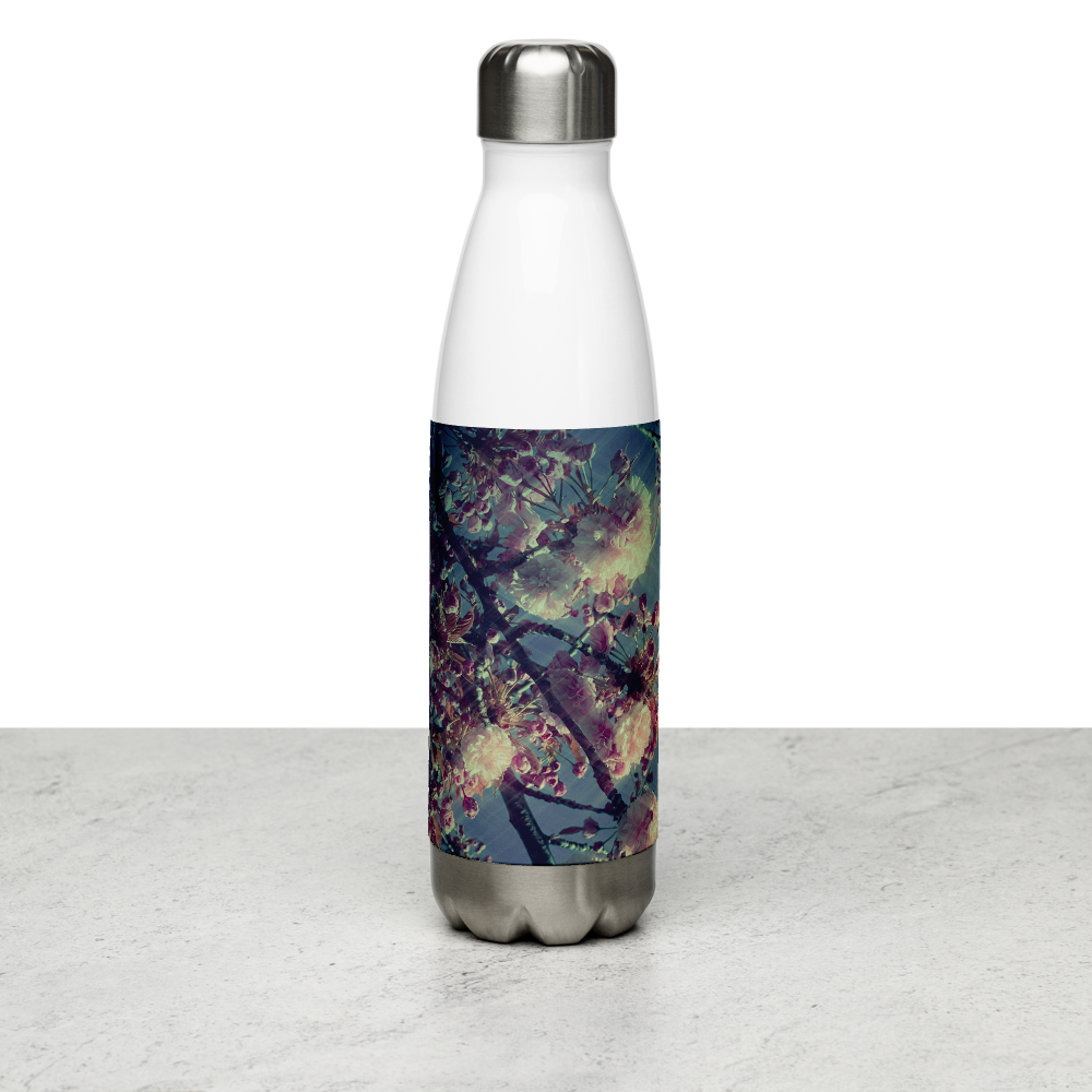 Stainless Steel Water Bottle Luminous Fragrance 47/65 artist-authorised edition of original artwork by Enmempin N. Midelobo