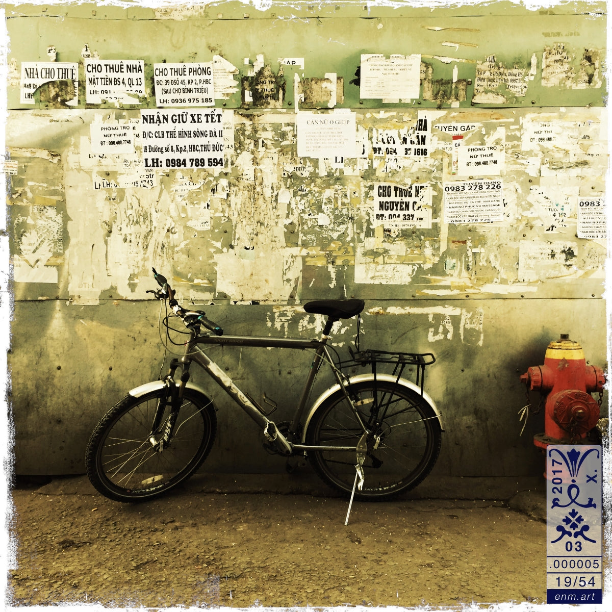 Limited Edition Print Original Art 'Viattitude 19/54' by Enmempin N. Midelobo