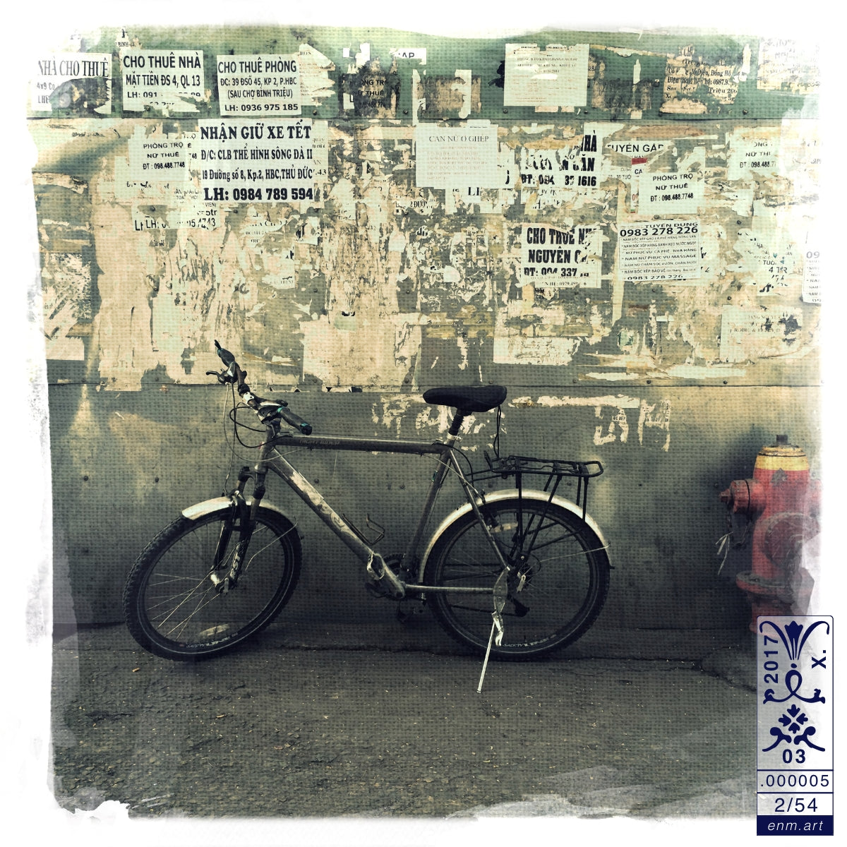 Limited Edition Print Original Art 'Viattitude 2/54' by Enmempin N. Midelobo