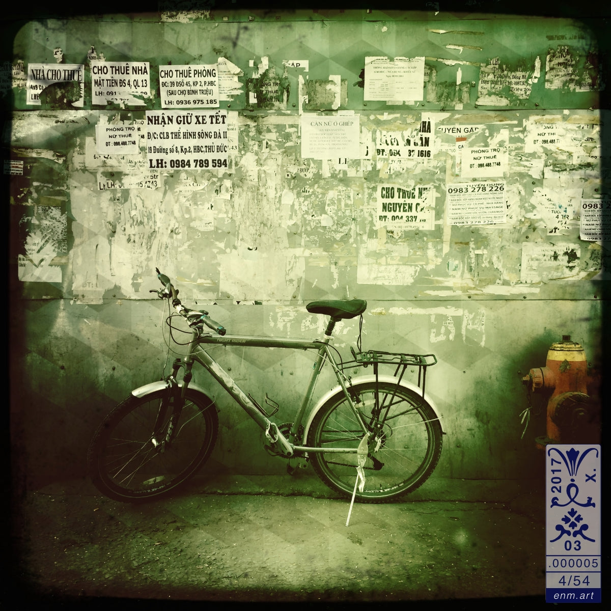 Limited Edition Print Original Art 'Viattitude 4/54' by Enmempin N. Midelobo