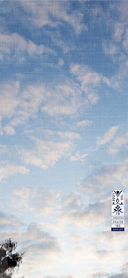 Fractal Skies 24/28 iPhone 11 Pro Max Wallpaper, artist-authorised edition by Enmempin N. Midelobo