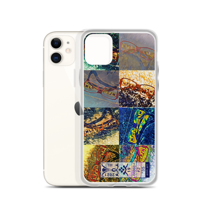 iPhone case 'Enmempin's Spectacles #2' artist-authorised edition of original artwork by Enmempin N. Midelobo