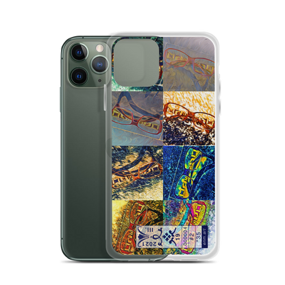 iPhone case 'Enmempin's Spectacles #2' artist-authorised edition of original artwork by Enmempin N. Midelobo