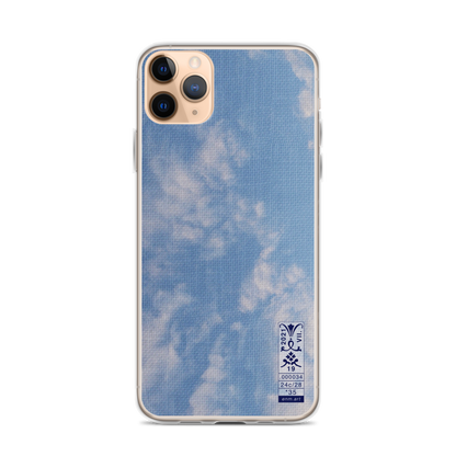 iPhone Case 'Fractal Skies 24/28' artist-authorised edition of original artwork by Enmempin N. Midelobo