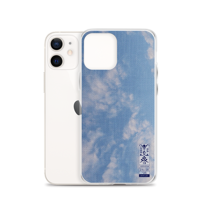 iPhone Case 'Fractal Skies 24/28' artist-authorised edition of original artwork by Enmempin N. Midelobo