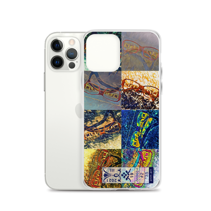 iPhone case 'Enmempin's Spectacles #2' artist-authorised edition of original artwork by Enmempin N. Midelobo