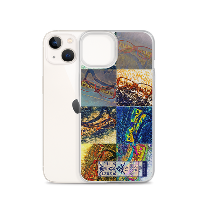 iPhone case 'Enmempin's Spectacles #2' artist-authorised edition of original artwork by Enmempin N. Midelobo