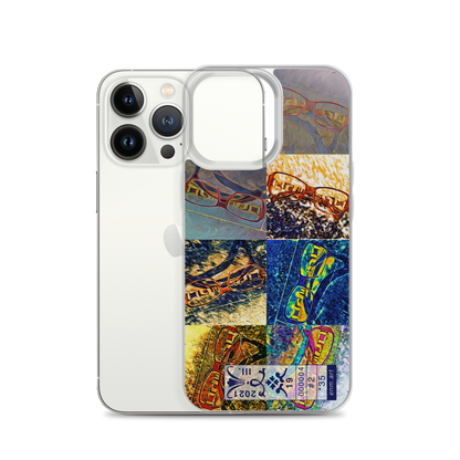 iPhone case 'Enmempin's Spectacles #2' artist-authorised edition of original artwork by Enmempin N. Midelobo