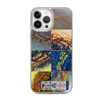 iPhone case 'Enmempin's Spectacles #2' artist-authorised edition of original artwork by Enmempin N. Midelobo