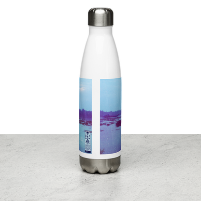 Stainless Steel Water Bottle Perpetual Melody 23/36 artist-authorised edition of original artwork by Enmempin N. Midelobo