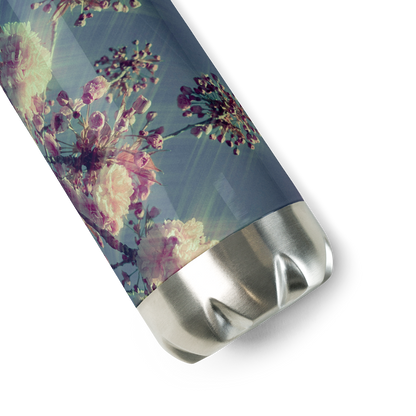 Stainless Steel Water Bottle Luminous Fragrance 47/65 artist-authorised edition of original artwork by Enmempin N. Midelobo