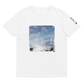 Unisex organic cotton t-shirt 'Fractal Skies 24/28' artist-authorised edition of original artwork by Enmempin N. Midelobo