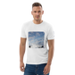 Unisex organic cotton t-shirt 'Fractal Skies 24/28' artist-authorised edition of original artwork by Enmempin N. Midelobo